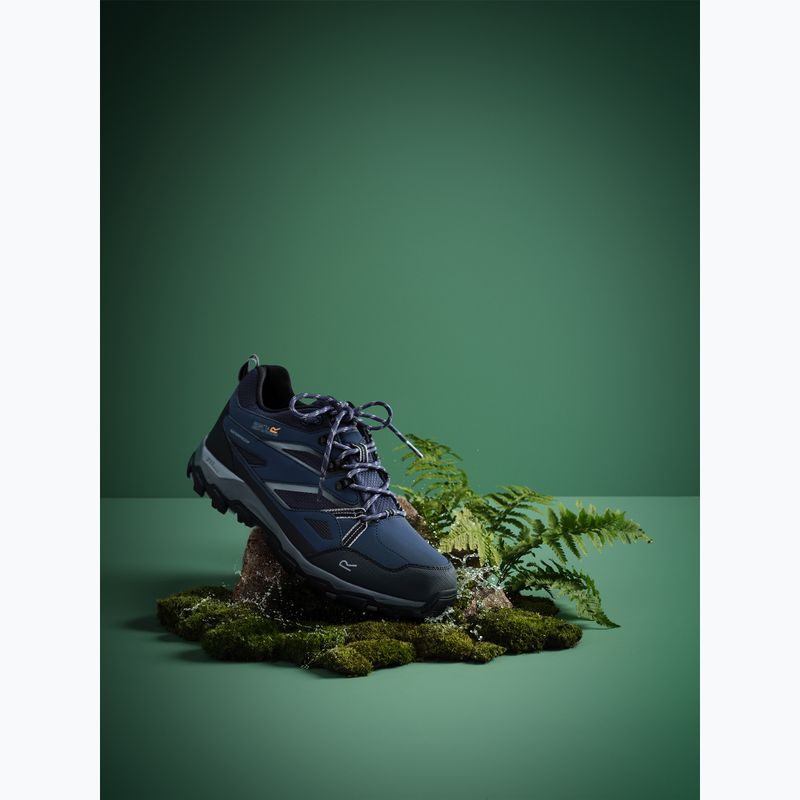 Stivali da trekking da uomo REGATTA Holcombe III Low navy/acciaio scuro 9