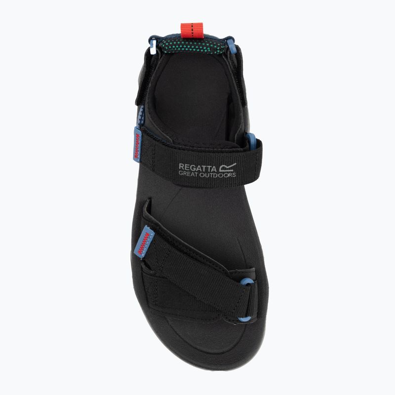 REGATTA sandali da uomo Blaze nero/blu coronet 5