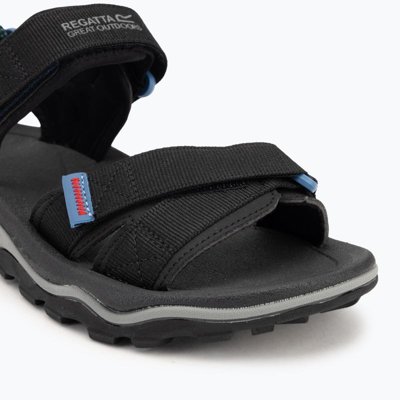 REGATTA sandali da uomo Blaze nero/blu coronet 7