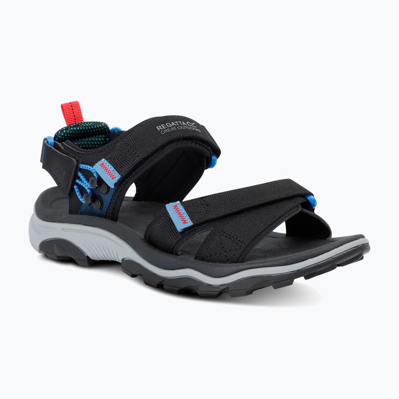 REGATTA sandali da uomo Blaze nero/blu coronet 8