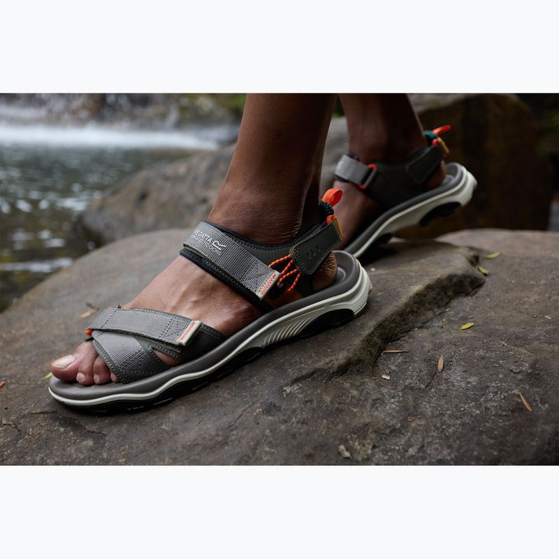 REGATTA sandali Blaze treetop/blaze orange da uomo 9