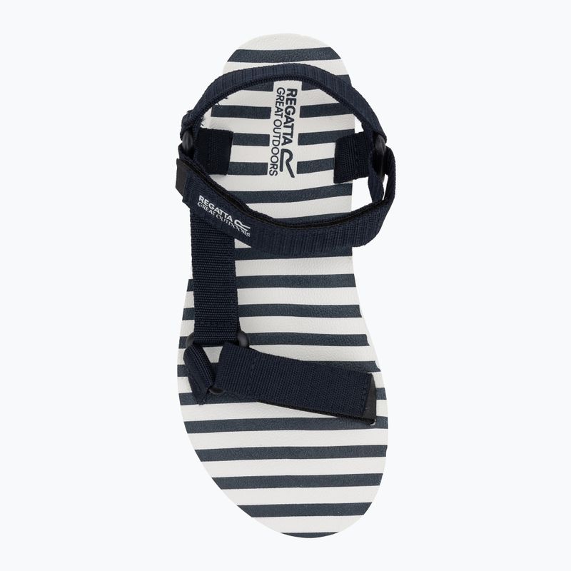 REGATTA sandali da donna Vendeavour a strisce blu/navy 5