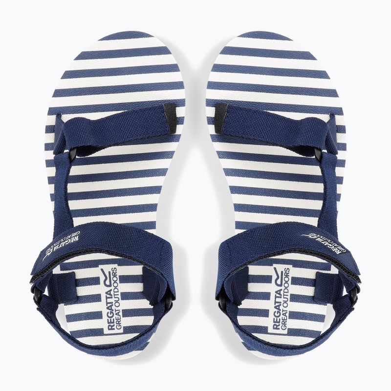 REGATTA sandali da donna Vendeavour a strisce blu/navy 5