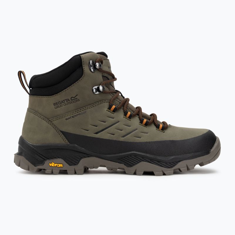 Scarpe da trekking uomo REGATTA Blake olive night/pumpkin spice 2