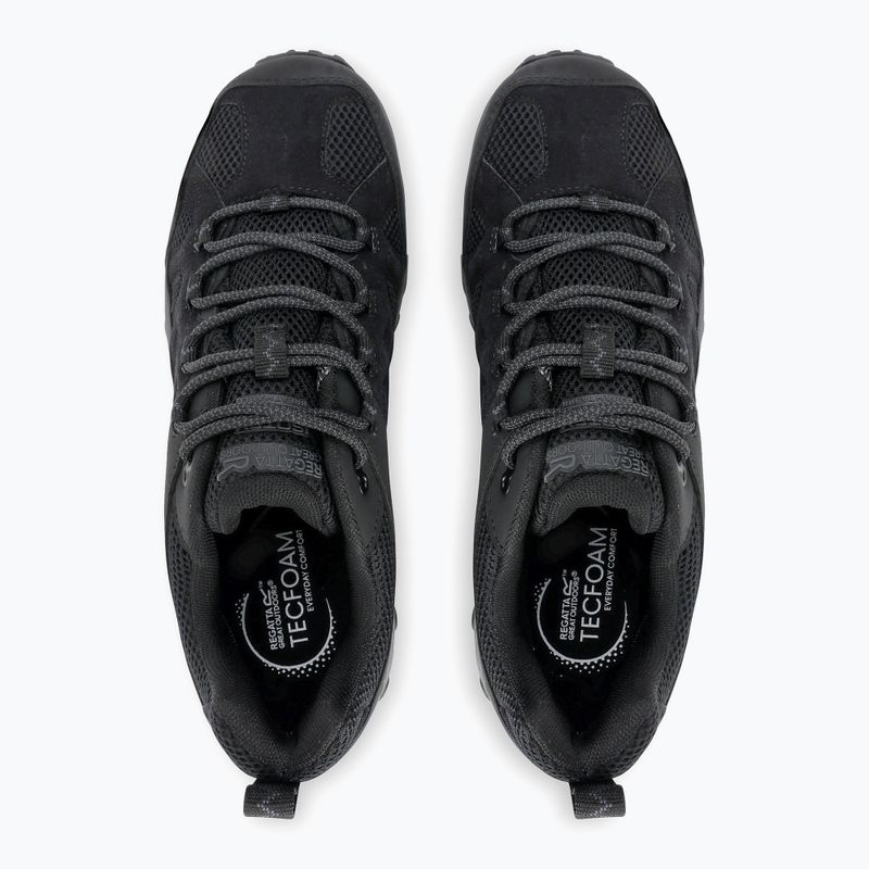 Scarpe da trekking da uomo REGATTA Edgepoint IV Low black/granite 13
