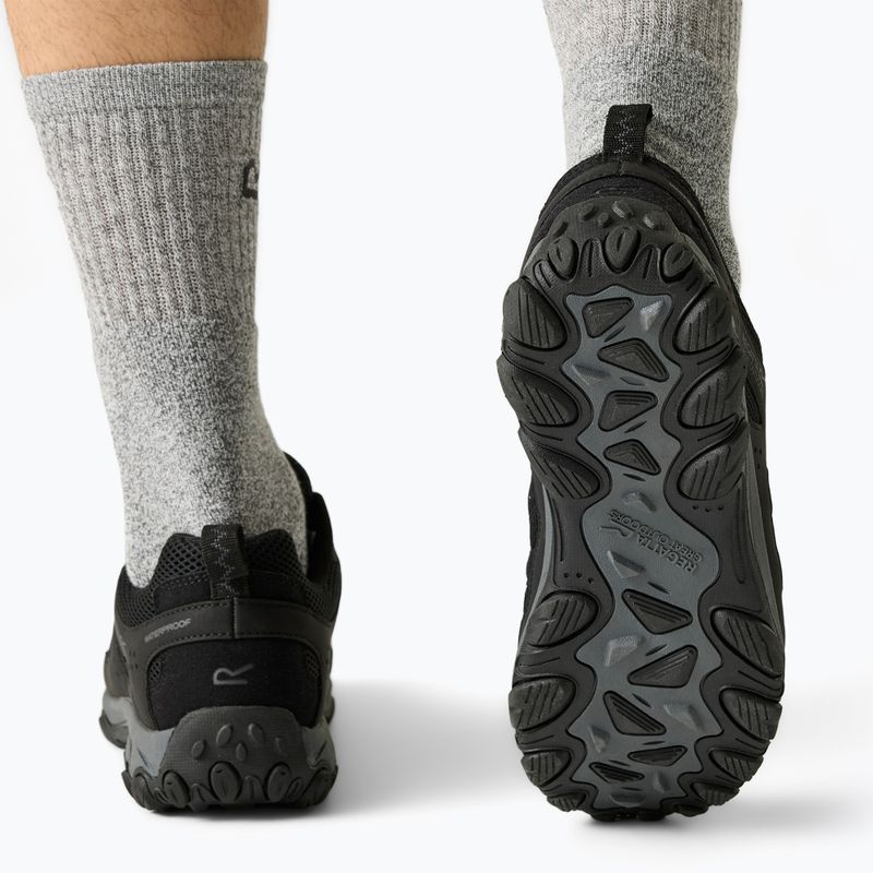 Scarpe da trekking da uomo REGATTA Edgepoint IV Low black/granite 18