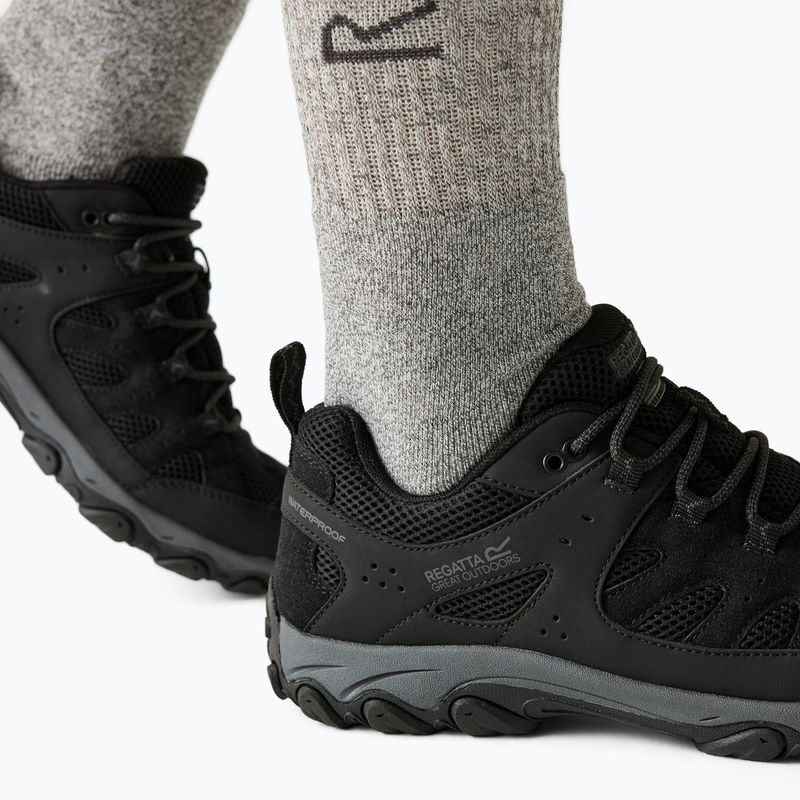 Scarpe da trekking da uomo REGATTA Edgepoint IV Low black/granite 19