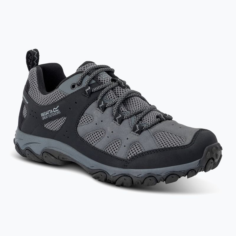 Scarpe da trekking da uomo REGATTA Edgepoint IV Low granite/dark steel 8