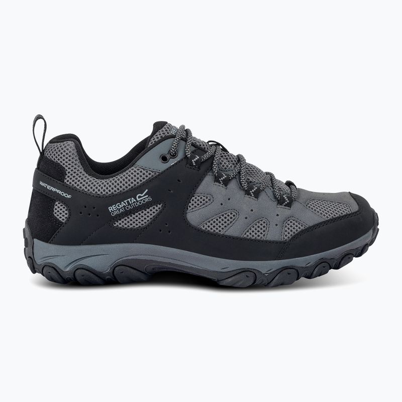 Scarpe da trekking da uomo REGATTA Edgepoint IV Low granite/dark steel 9