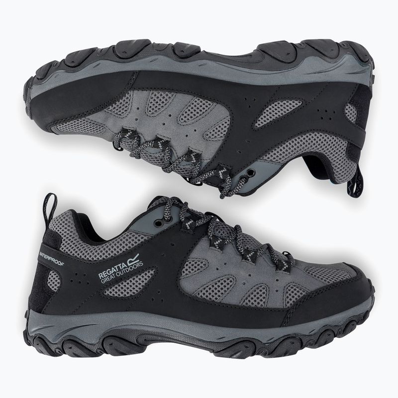 Scarpe da trekking da uomo REGATTA Edgepoint IV Low granite/dark steel 12