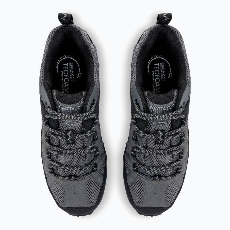 Scarpe da trekking da uomo REGATTA Edgepoint IV Low granite/dark steel 13