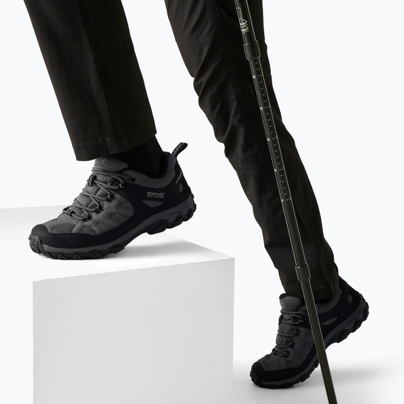 Scarpe da trekking da uomo REGATTA Edgepoint IV Low granite/dark steel 16