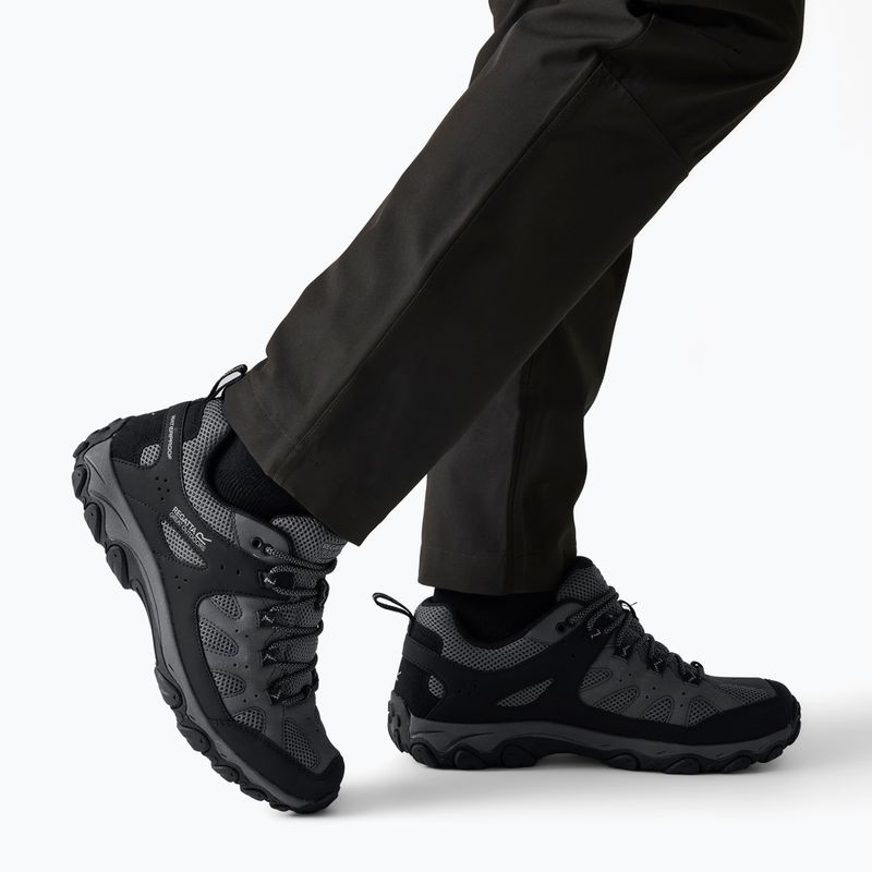 Scarpe da trekking da uomo REGATTA Edgepoint IV Low granite/dark steel 17