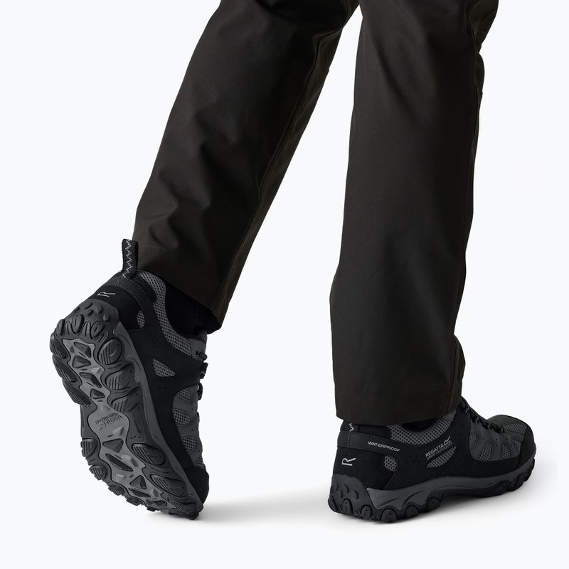 Scarpe da trekking da uomo REGATTA Edgepoint IV Low granite/dark steel 18