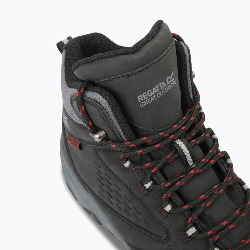 Scarpe da trekking uomo REGATTA Amble black/rio red 16