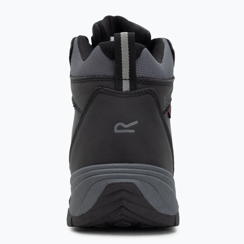 Scarpe da trekking uomo REGATTA Amble black/rio red 6