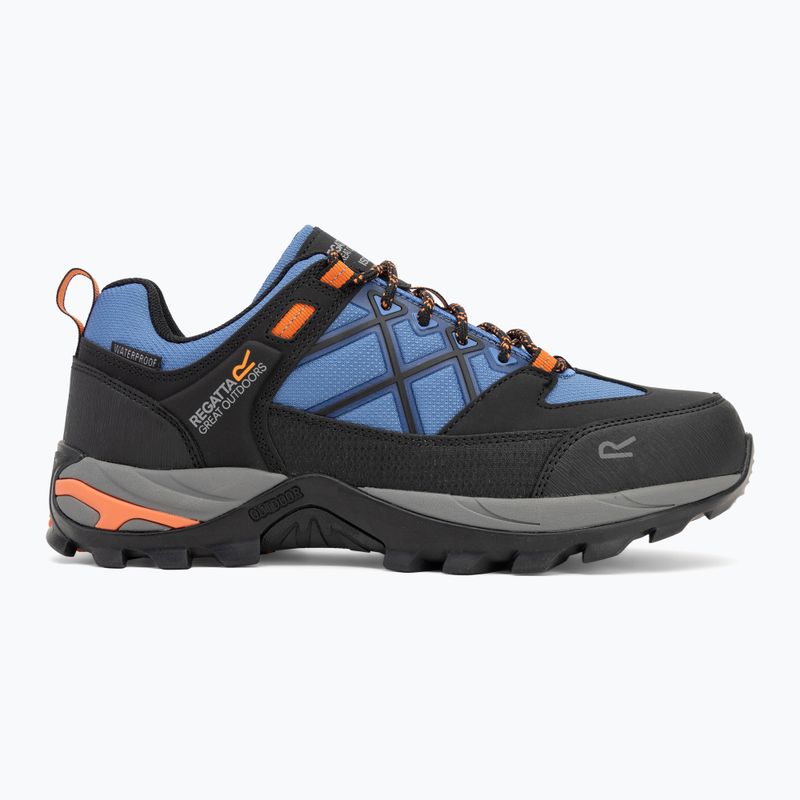 REGATTA scarponi da trekking da uomo Samaris III Low blu olimpico/nero/tango 2
