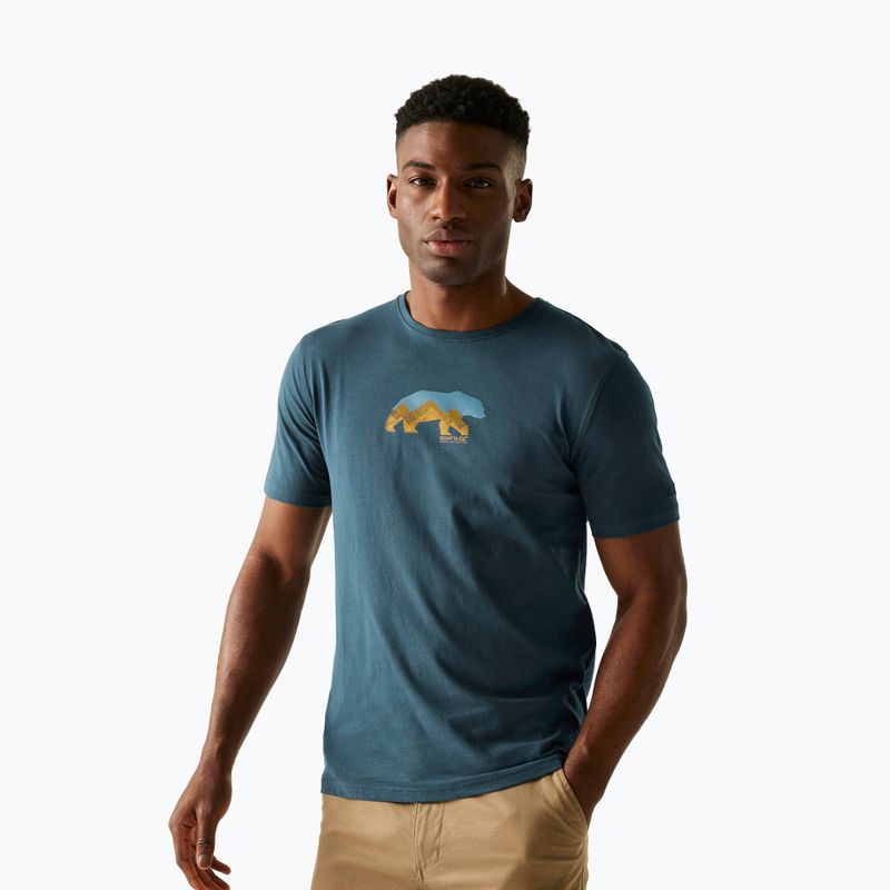 T-shirt uomo REGATTA ClineIX moonlight denim bear