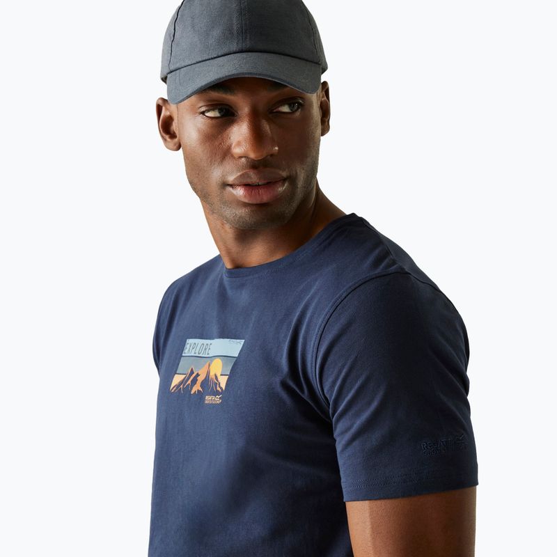 T-shirt uomo Regatta ClineIX navy explore 4