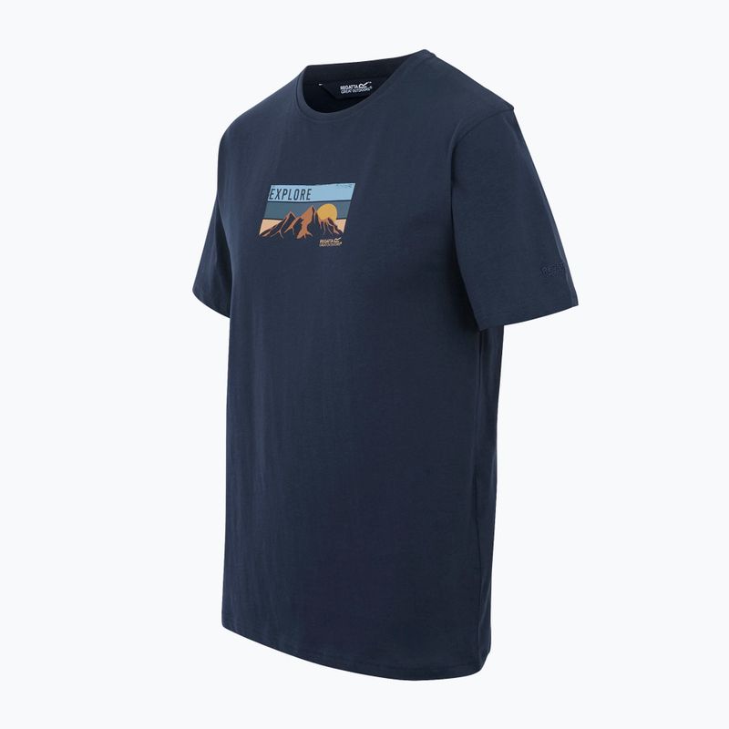 T-shirt uomo Regatta ClineIX navy explore 7