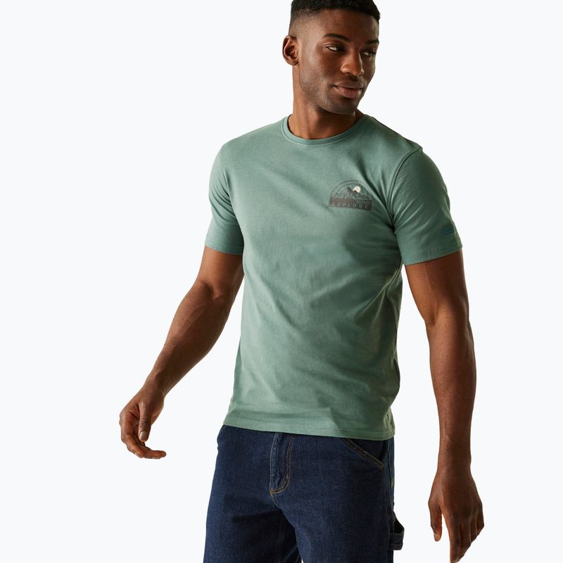 T-shirt uomo REGATTA ClineIX spruce green