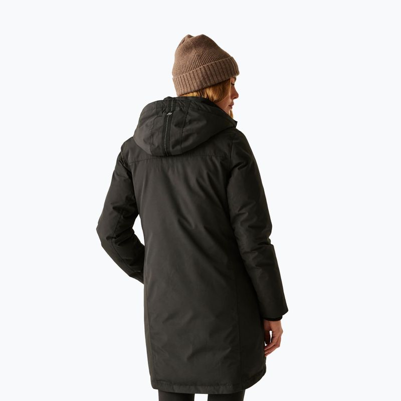 Giacca impermeabile da donna REGATTA brown black/mocha 3