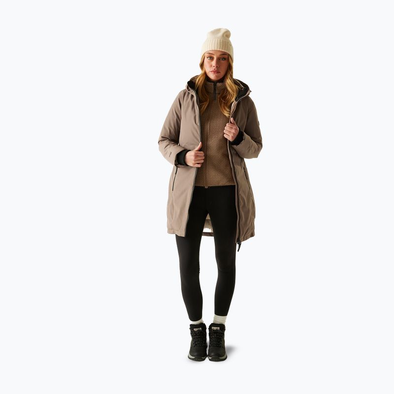 Giacca impermeabile donna REGATTA Brown mocha/perfectly pale 2