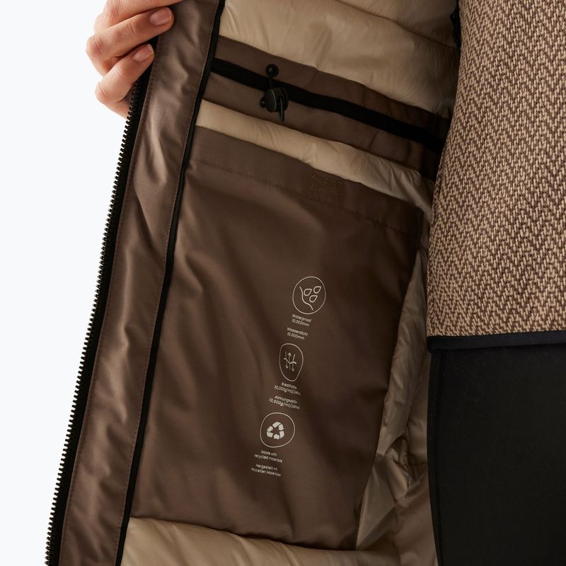 Giacca impermeabile donna REGATTA Brown mocha/perfectly pale 8