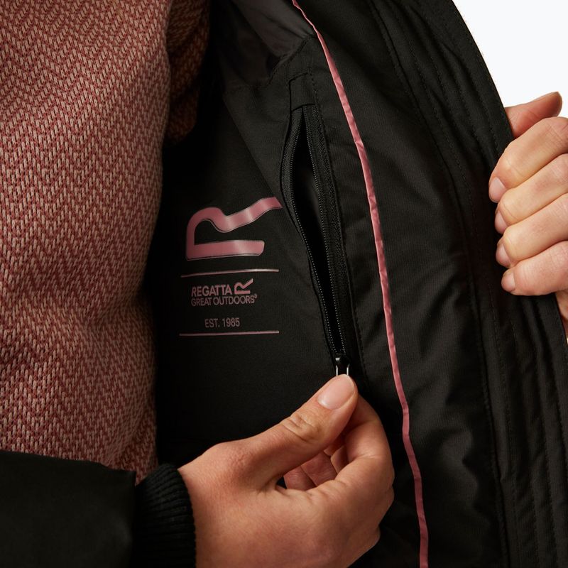 Cappotto imbottito da donna REGATTA Ujeane black 9
