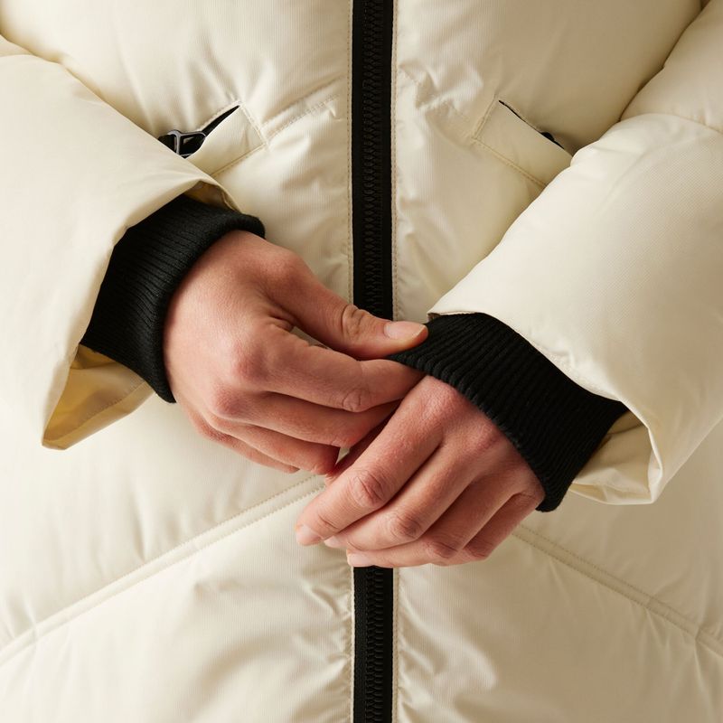 Cappotto imbottito da donna REGATTA Ujeane stone white/black 7