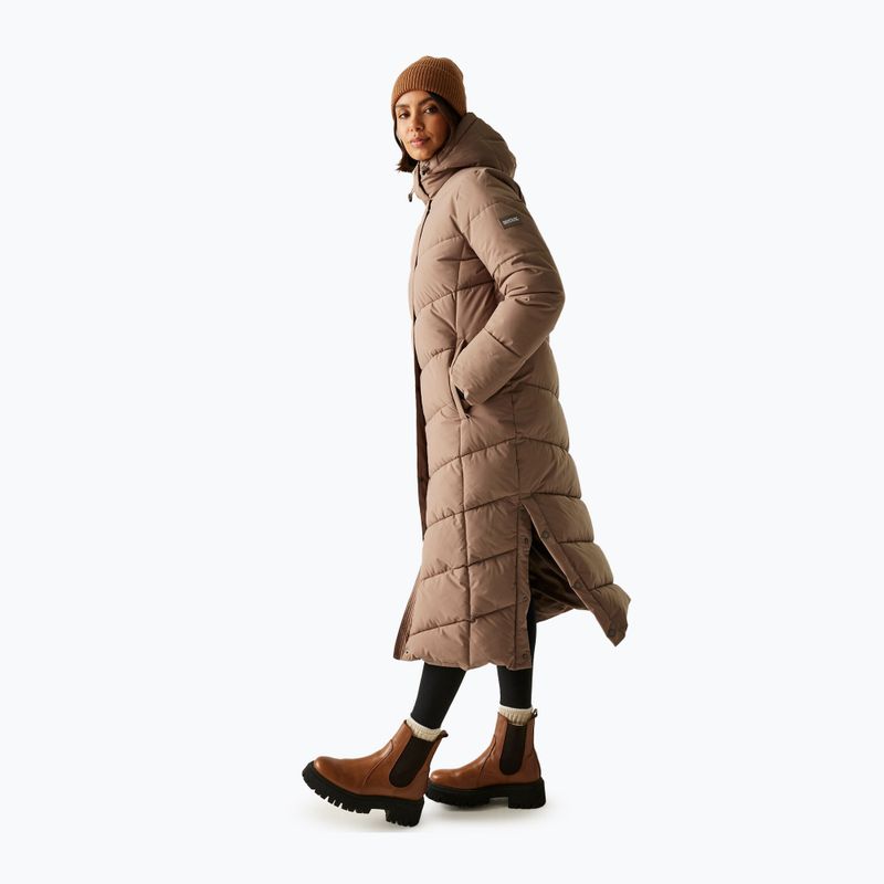 Cappotto imbottito da donna REGATTA Eloria mocha 4