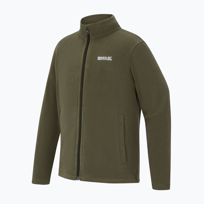 Pile felpato bambino Regatta King II olive night 3