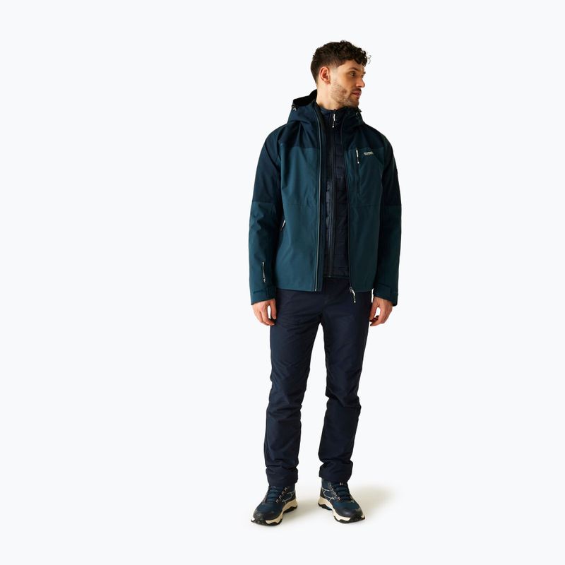 Giacca 3-in-1 uomo REGATTA Wentwood moonlight denim/navy 2