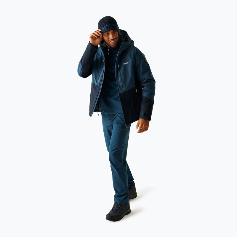 Giacca uomo impermeabile REGATTA Highton Stretch Padded moonlight denim/navy 2
