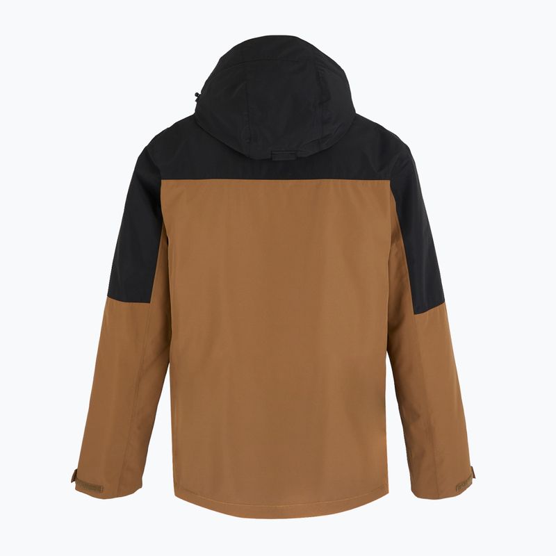 Giacca impermeabile da uomo REGATTA Thornridge nut brown/black 10