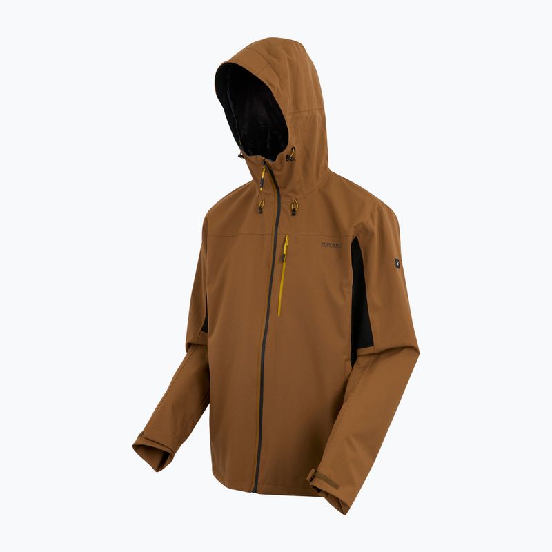 Giacca softshell uomo REGATTA Birchdale II nut brown/black 12