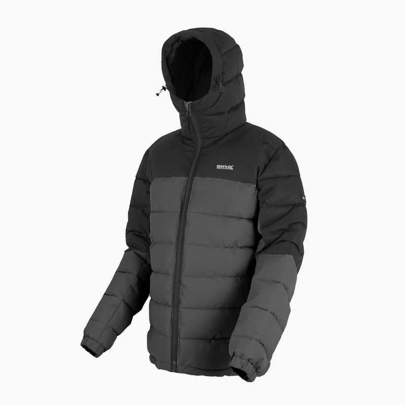 Giacca imbottita uomo REGATTA Aldthron ash/black 10