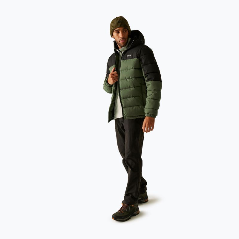 Giacca imbottita da uomo REGATTA Aldthron olive night/black 2