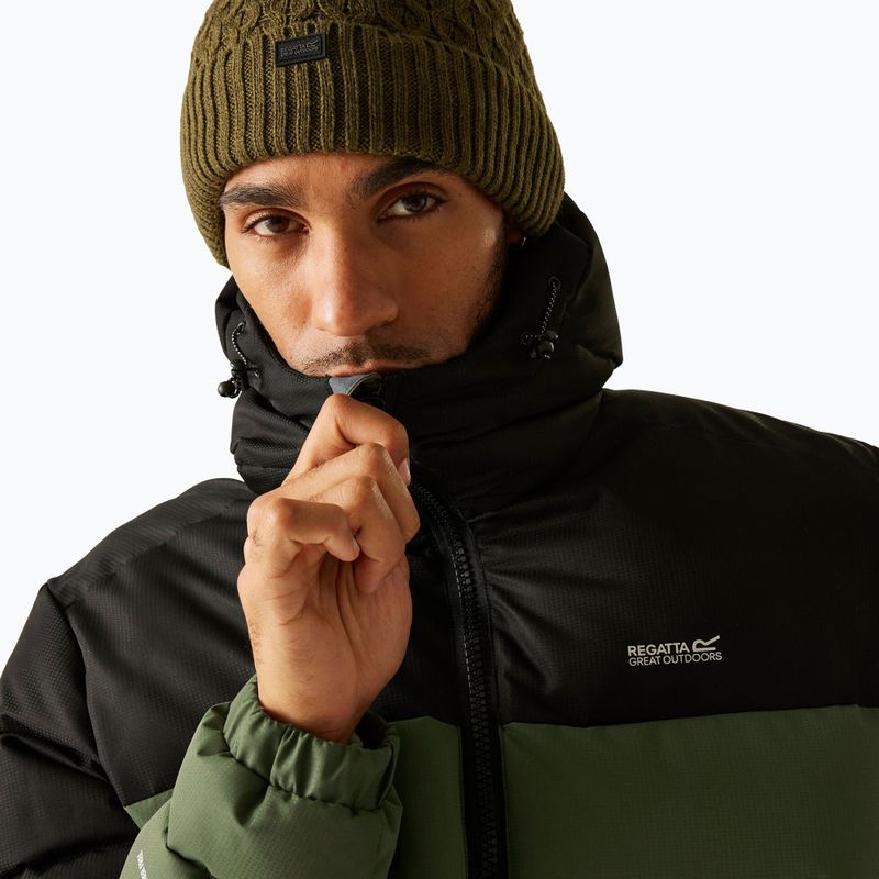 Giacca imbottita da uomo REGATTA Aldthron olive night/black 6