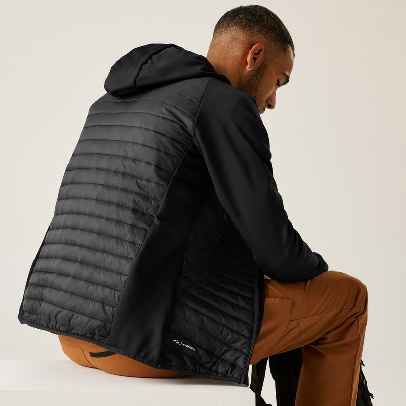 Giacca ibrida da uomo REGATTA Andreson Hybrid black 9