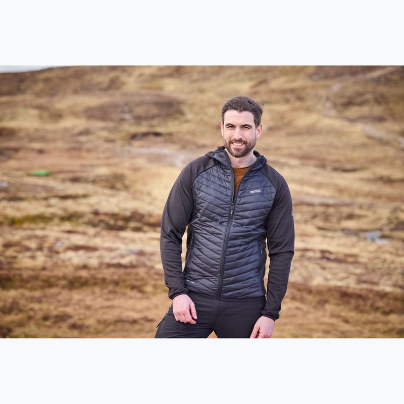 Giacca ibrida da uomo REGATTA Andreson Hybrid black 10