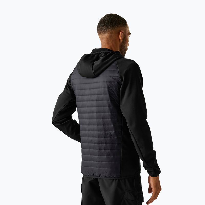 Giacca ibrida da uomo REGATTA Andreson Hybrid black/ash/gold flake 3