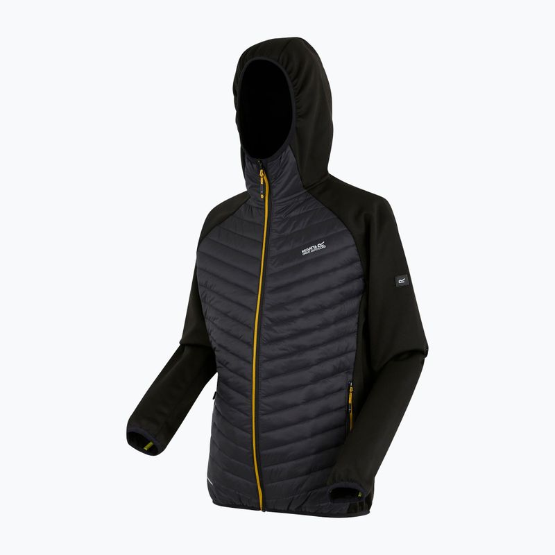 Giacca ibrida da uomo REGATTA Andreson Hybrid black/ash/gold flake 7