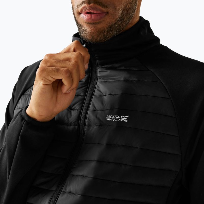 Giacca ibrida da uomo Regatta Clumber Hybrid black 4