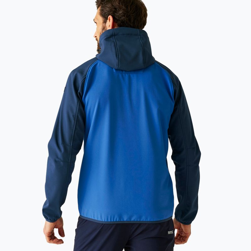 Giacca softshell uomo REGATTA Arec III snorkel blue/moonlight denim 3