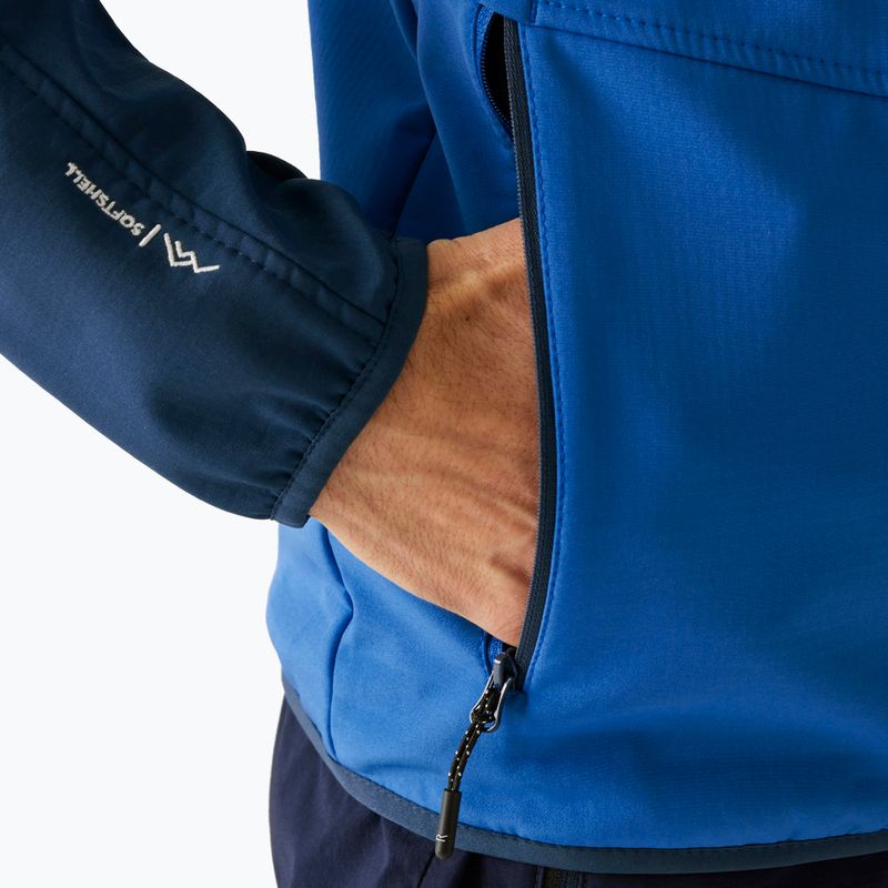 Giacca softshell uomo REGATTA Arec III snorkel blue/moonlight denim 6