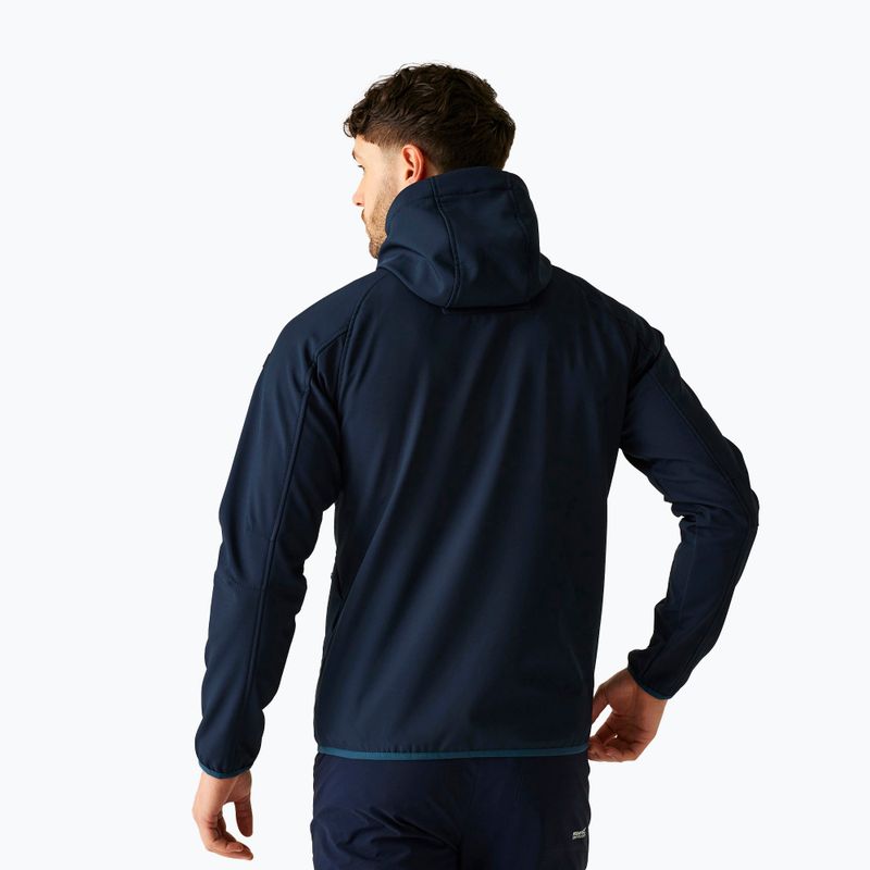 Giacca softshell uomo REGATTA Arec III navy/moonlight denim 3