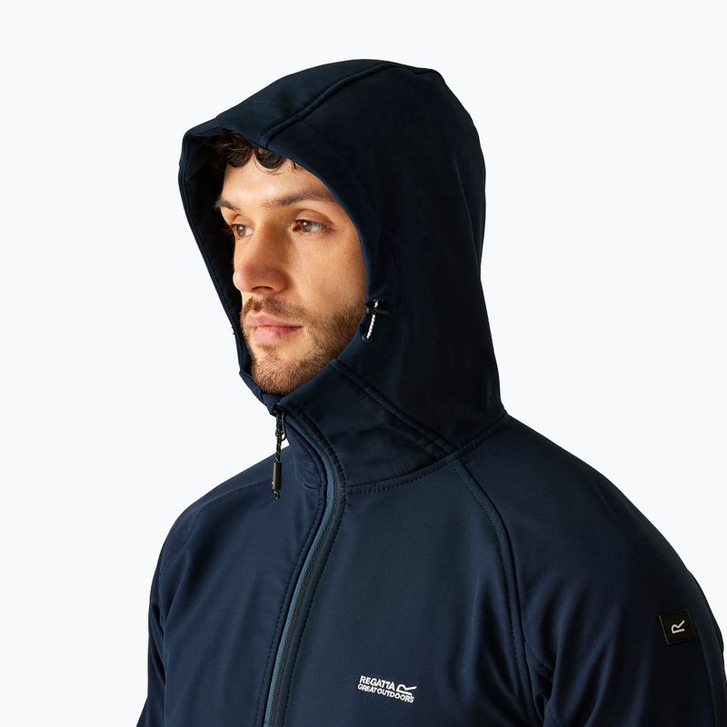 Giacca softshell uomo REGATTA Arec III navy/moonlight denim 5