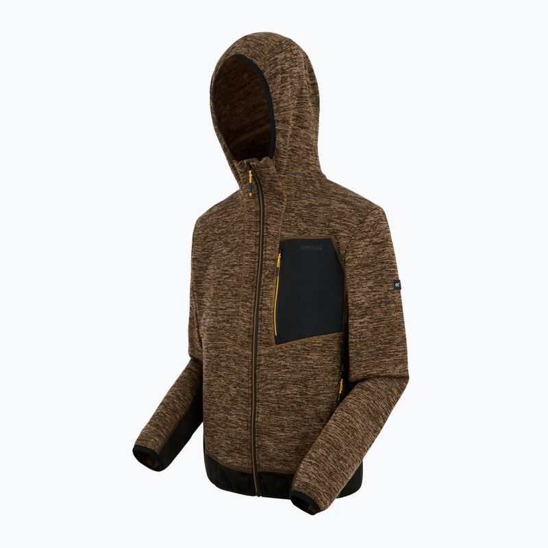 Felpa uomo REGATTA Alven nut brown marl/black 9
