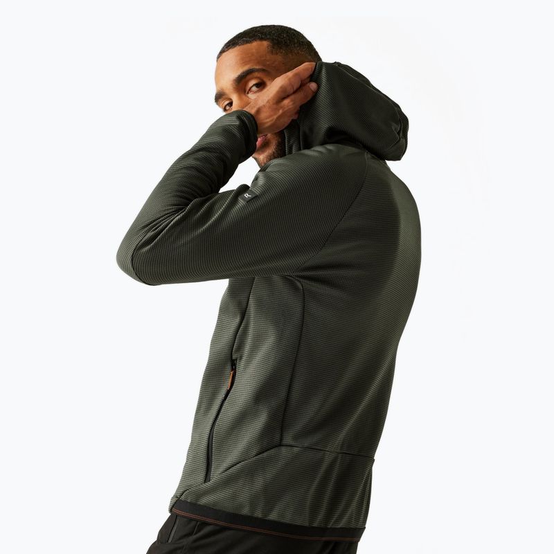 Felpa da uomo REGATTA Everet olive night 3